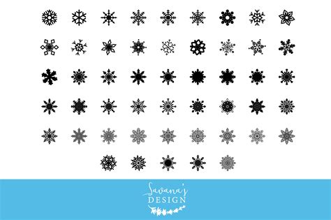 Snowflake SVG Cut Files | Graphic Objects ~ Creative Market