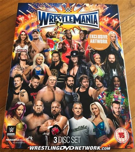 REVEALED: Photos of WWE’s ‘Alternate’ WM33 DVD, New PPV Covers, The Architect on The Undertaker ...