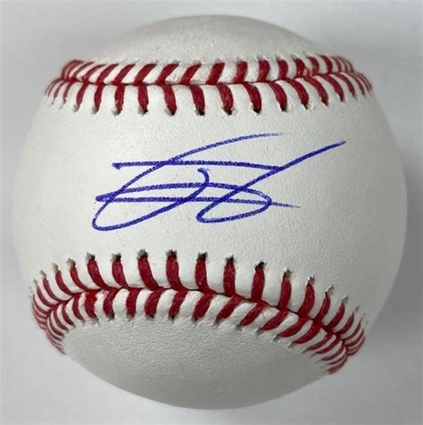 Julio Rodriguez Autographed Baseball | MLB Auctions