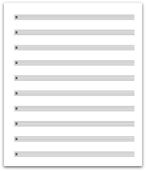 7mm Percussion Clef - All About Music Theory.com