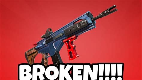 The Fortnite MK7 Is BROKEN!!!! (The *NEW* MK-7 Assault Rifle Is Totally ...