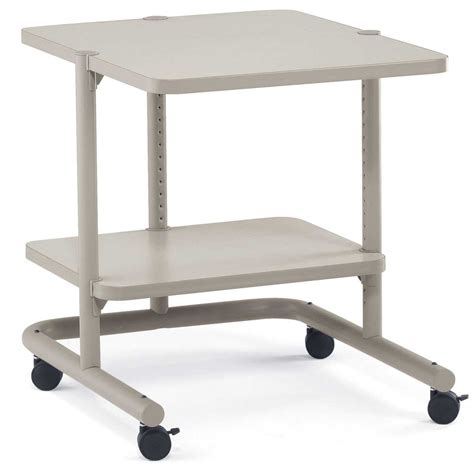 Anthro Metal Mobile Computer Cart (With images) | Computer cart, Office cart, Furniture