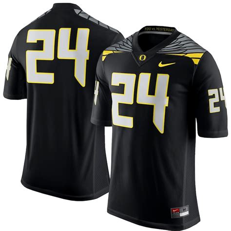 Nike Oregon Ducks Black #24 Limited Football Jersey