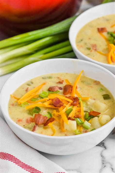 Creamy Potato Soup with Bacon - Simple Joy