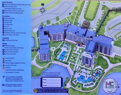 Disney Riviera Resort Map