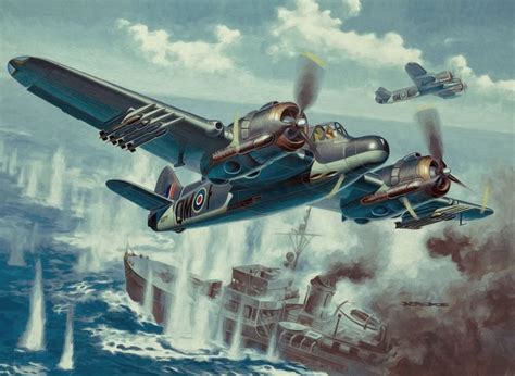 Powerful Bristol Beaufighter in Action