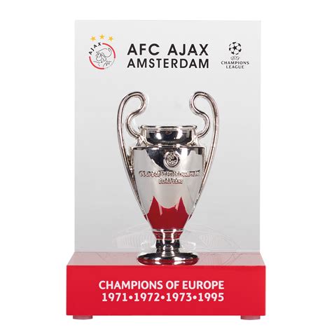 Ajax-Champions League trophy 3D | Official Ajax Fanshop