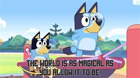 bluey pic with a quote | Disney junior, Tv show quotes, Book tv