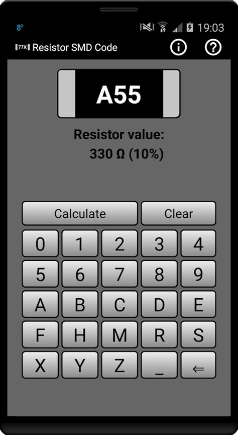 Resistor SMD code calculator - Android Apps on Google Play