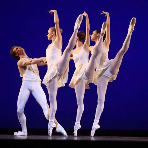 Carolina Ballet's Sam Ainley with Taylor Ayotte Lauren Wolfram and ...