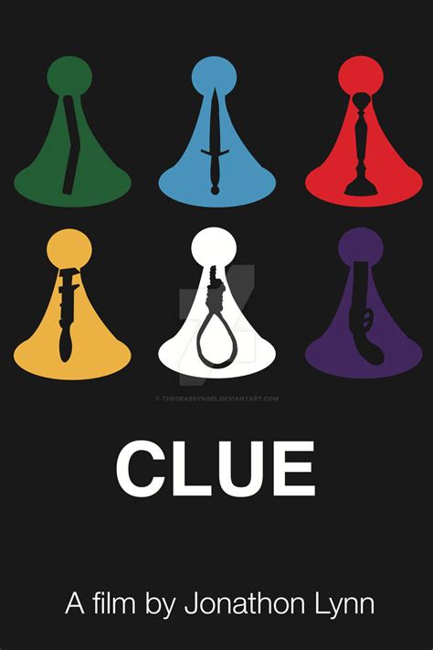 Clue Movie Poster by thegrassynoel on DeviantArt