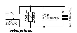 How to make Mp3 player at Home: Power Saver Circuit Diagram by usbmpthree.blogspot.com