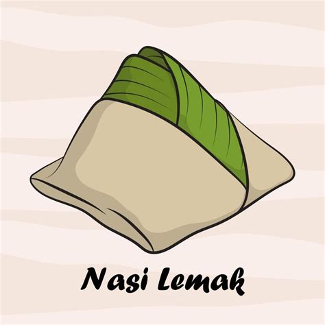 Download Illustration of nasi lemak in vector design for free | Nasi ...