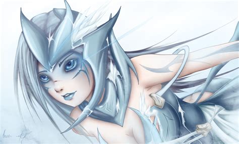 Anivia by ZackArgunov on DeviantArt