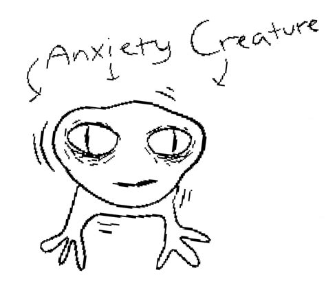 Anxiety Creature by NukoTheRaptor on DeviantArt