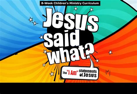 Jesus Said What? 8-Week Children’s Ministry Curriculum | Marketplace