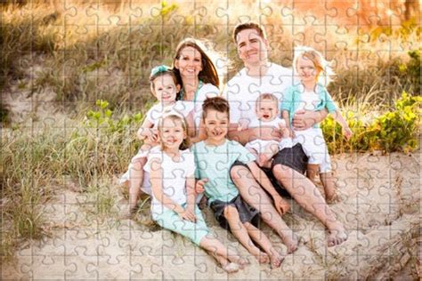 Custom and personalized puzzles made to order. | Family portraits, Personalized puzzles, Kids photos