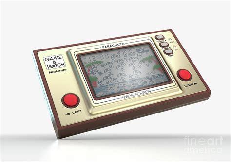 Nintendo Game And Watch Parachute Digital Art by Allan Swart - Pixels