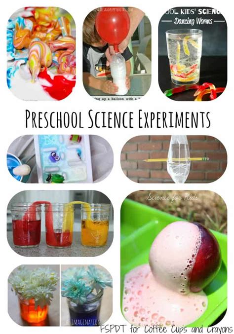 Preschool Science Experiments - Coffee Cups and Crayons