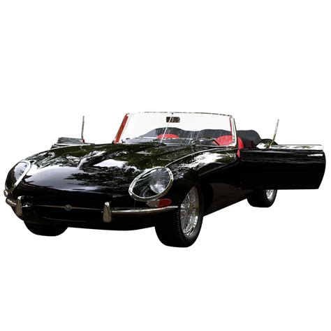 Jaguar E Type Roadster - FlippedNormals