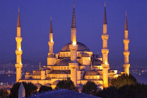 TOP AMAIZING ISLAMIC DESKTOP WALLPAPERS: Sultan Ahmed Mosque, Blue ...