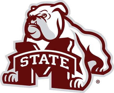 Mississippi State Bulldogs Secondary Logo | Mississippi state logo, Mississippi state ...