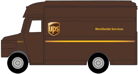 Ups Truck Drawing at PaintingValley.com | Explore collection of Ups Truck Drawing