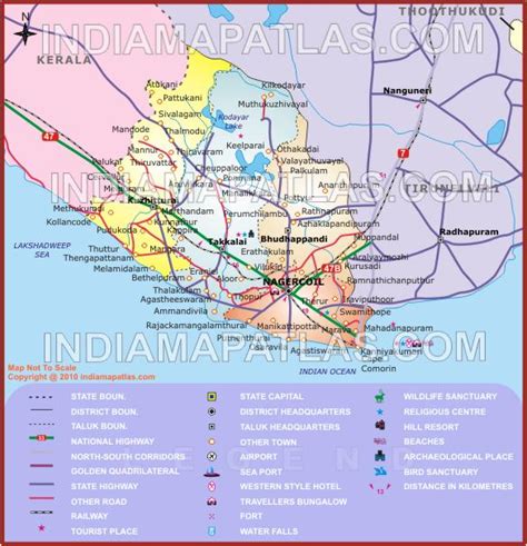 KANYAKUMARI ...A Must Visit Place Once in LIFETIME: Kanyakumari - Tour Map with all details ...