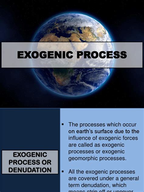 Exogenic Process | Weathering | Landslide