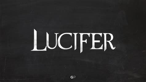 What Font Does Lucifer Series Use? (Free Download) - Graphic Pie