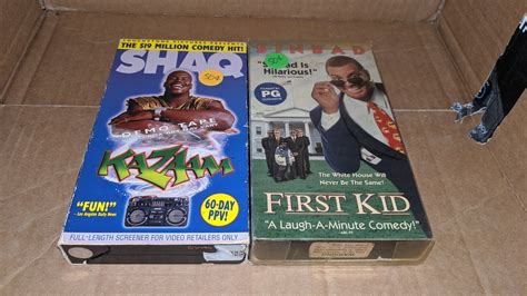 VHS Tapes / VHS / Shaq / Kazaam / Sinbad / First Kid / Scooby - Etsy Canada