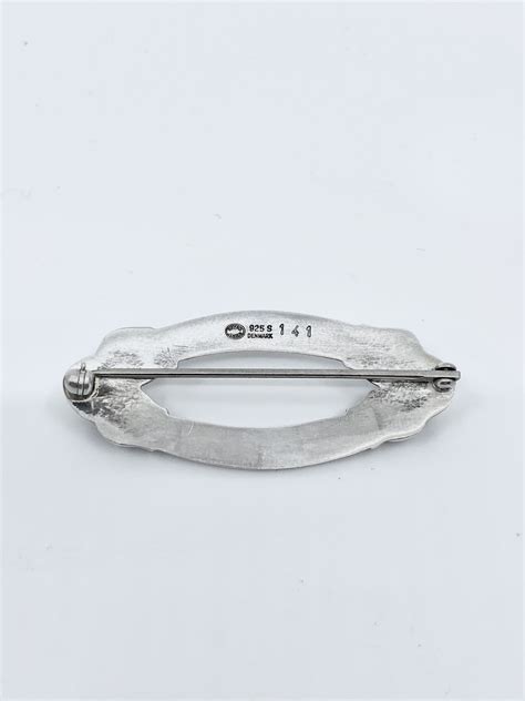 Georg Jensen Brooch 141 - Greg Pepin Silver