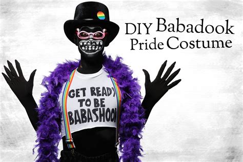 DIY Babadook Pride Costume and Makeup Tutorial - HalloweenCostumes.com Blog