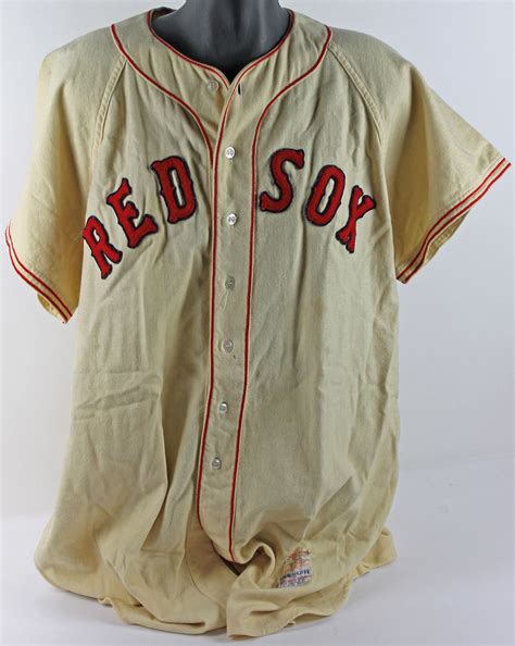 Lot Detail - Vern Stephens Boston Red Sox Game Used Vintage Baseball Jersey c.1948-52