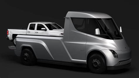 Tesla Pickup 2020 - 3D Model by Creator 3D