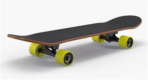 3D classic skateboard generic model - TurboSquid 1164184