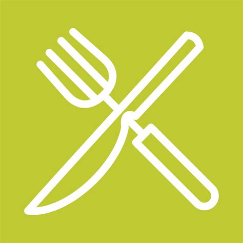 Fork and Knife Line Color Background Icon 16718143 Vector Art at Vecteezy