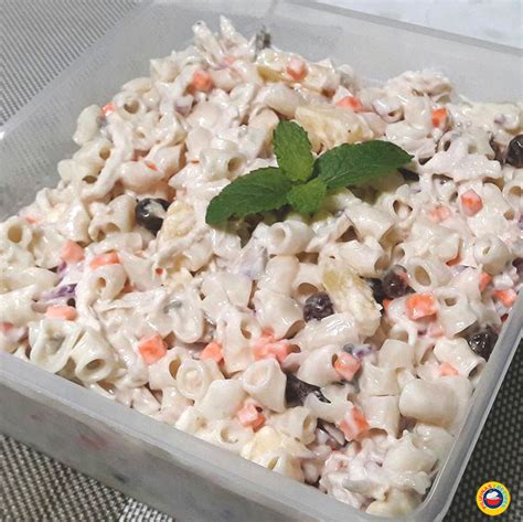 Easy Chicken Macaroni Salad Recipe - Pilipinas Recipes