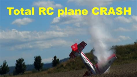 Total plane CRASH | giant Extra RC 3D aerobatic airplane | 4K | Holesov 2021 - YouTube