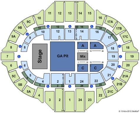 Peoria Civic Center Seating Chart With Rows | Brokeasshome.com