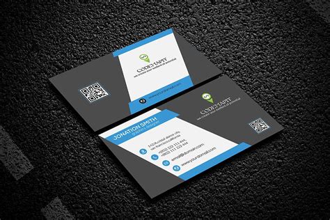 Download This Free Corporate Business Card Mockup - Designhooks