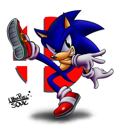 Sonic - Super Smash Bros. Ultimate by UltraPixelSonic on DeviantArt