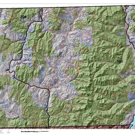 Washington State Unit Map - Hunt Data