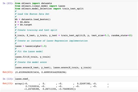 Lasso Regression in Machine Learning: Python Example