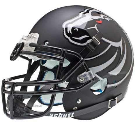 BOISE STATE BRONCOS BLACK SCHUTT XP AUTHENTIC FOOTBALL HELMET | eBay