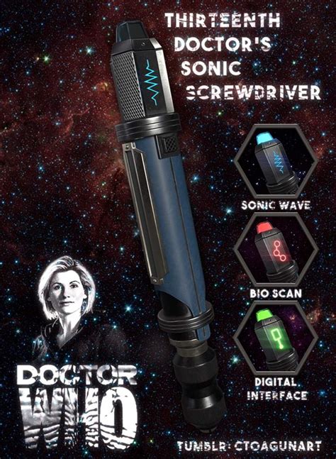 The 13th Doctor's Sonic Screwdriver Concept | Doctor Who Amino