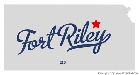 Map of Fort Riley, KS, Kansas