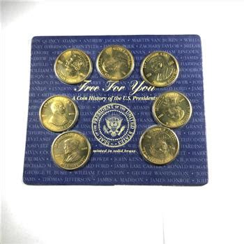 A Coin History of US Presidents*7 Presidential Commemorative Medallions | Property Room