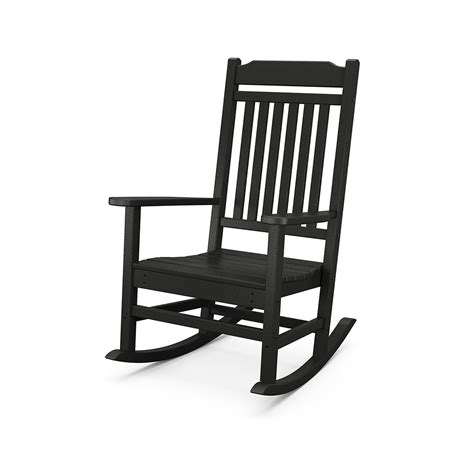 POLYWOOD All-Weather Heritage Legacy Slat Rocker - Cracker Barrel