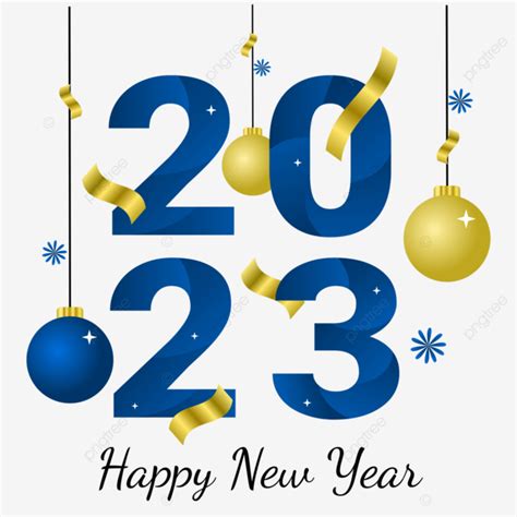 New Year 2023 Vector Hd Images, 2023 Happy New Year, 2023, 2023 New Year, Happy New Year 2023 ...